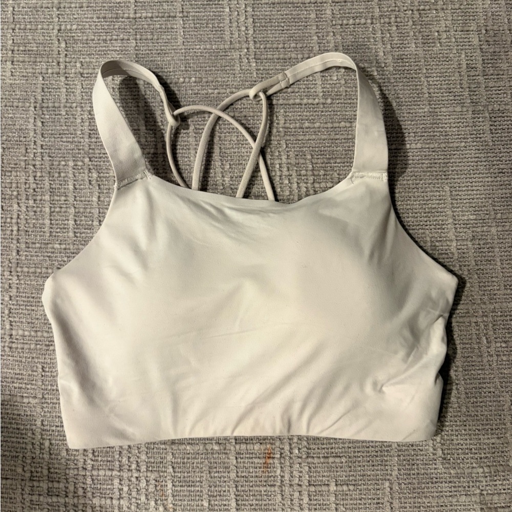 Nike Women's White Sports Bra